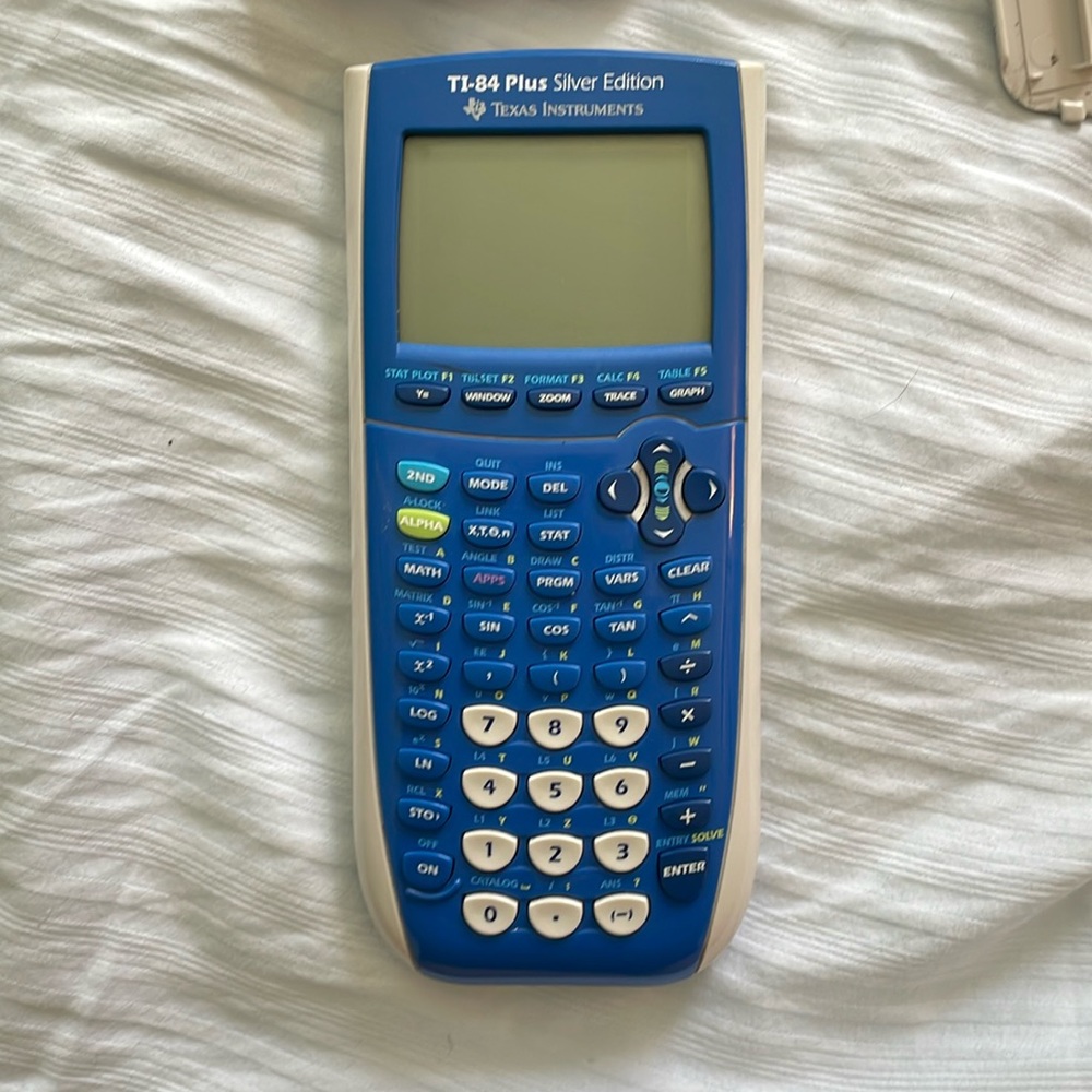 TI 84 Plus silver edition Graphing Calculator